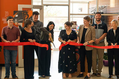 Burlington High School Ribbon Cutting
