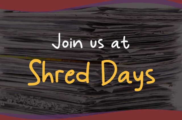join us at shred days