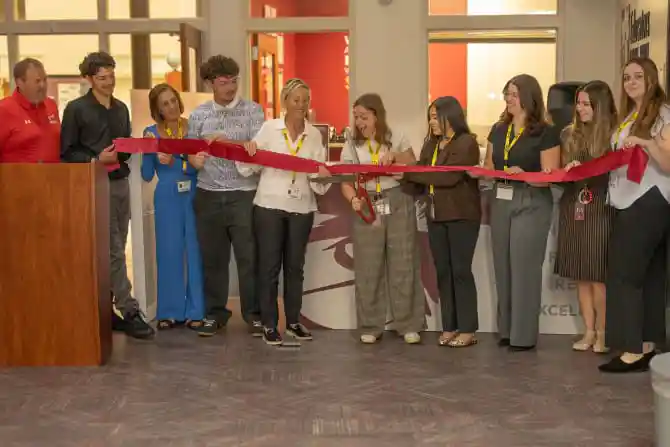Grand opening at South Milwaukee High School.