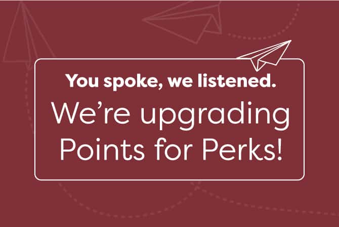 upgrading Points for Perks